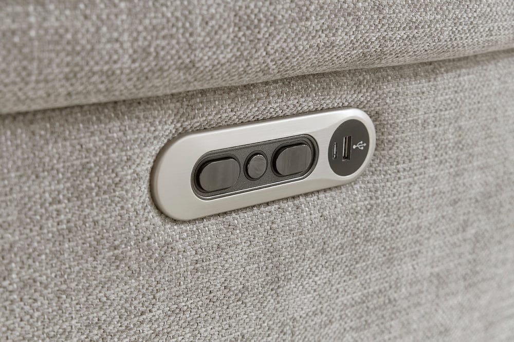 Parker House - Richland - Bristol Grey Power Reclining Sofa - MRIC#832PH-BRGR view 6