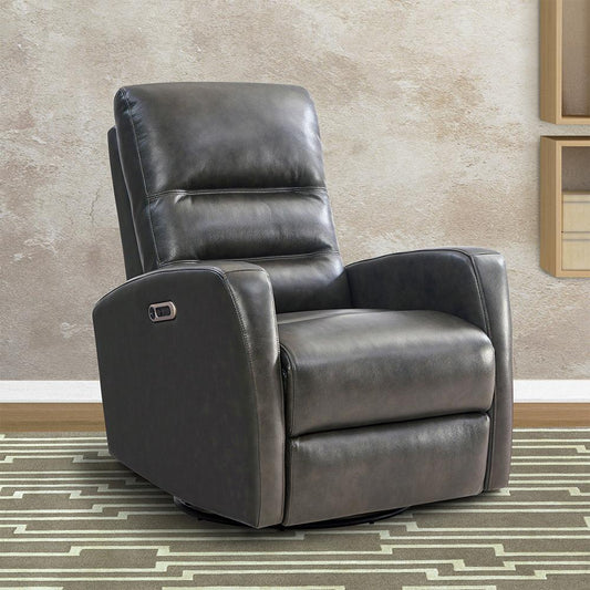 Parker House - Ringo Florence Grey Power Swivel Glider Recliner - MRIN812GSPH-FGR veiw 2