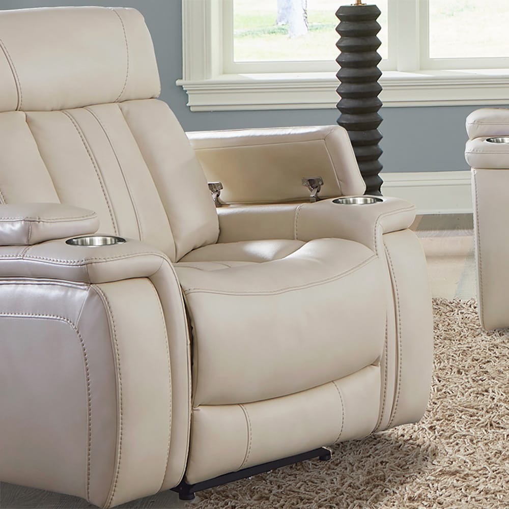 Parker House - Royce - Fantom Ivory Power Recliner - MROY#812PH-FNI view 7