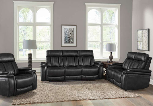Parker House - Royce - Midnight Power Reclining Sofa Loveseat and Recliner - MROY-321PH-MID view21