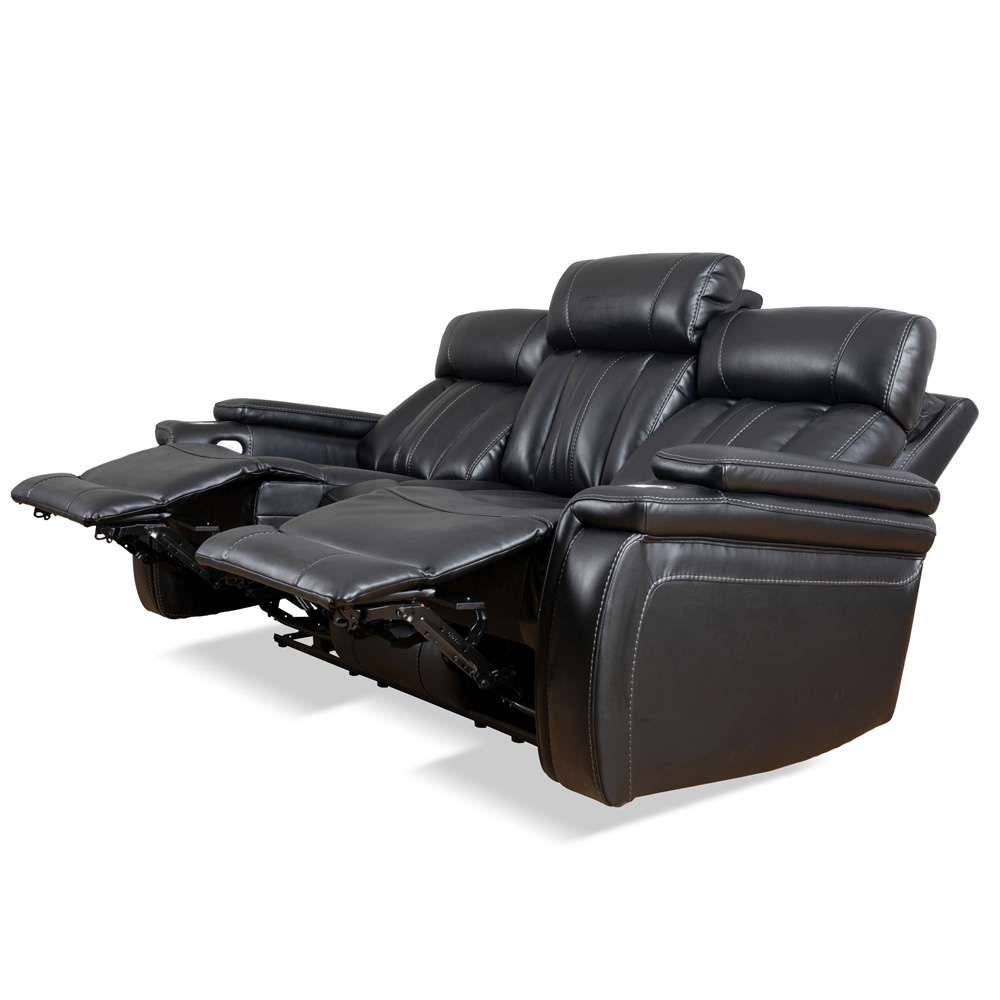 Parker House - Royce - Midnight Power Reclining Sofa Loveseat and Recliner - MROY-321PH-MID view 4