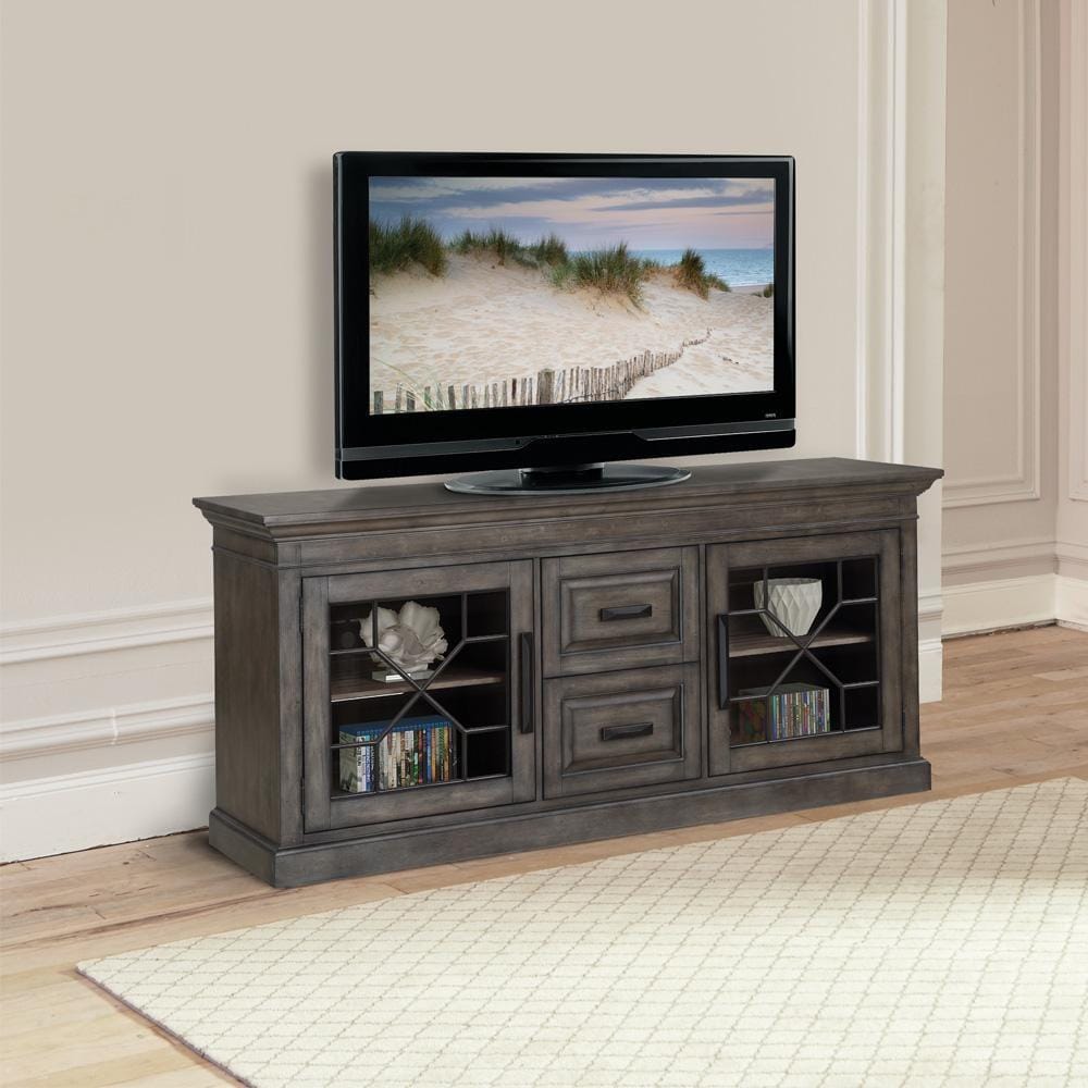 Parker House - Sundance 76 in.TV Console in Smokey Grey - SUN76-SGR view 1