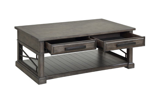 Parker House - Sundance Cocktail Table in Smokey Grey - SUN01-SGR view 2