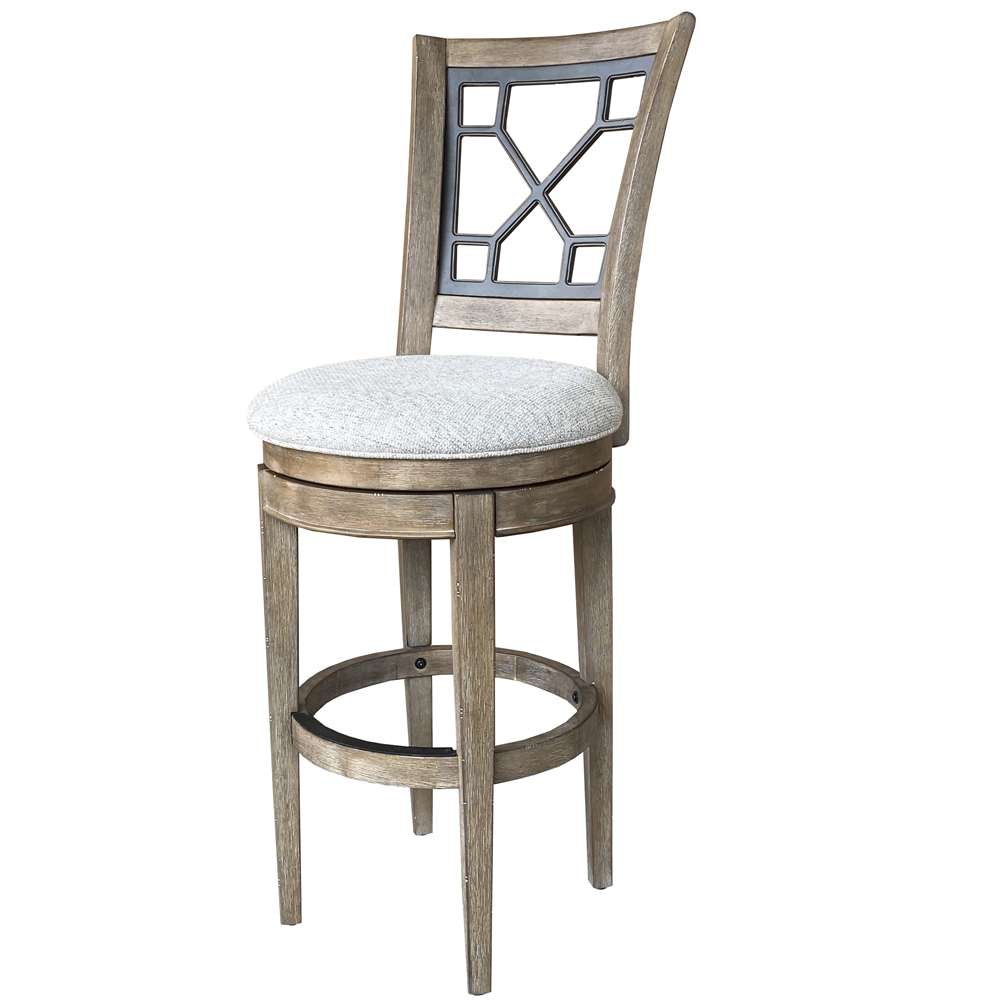 Parker House - Sundance Dining - Sandstone Swivel Bar Stool Grid Back - DSUN#2230S-SS_CLOSEOUT veiw 1