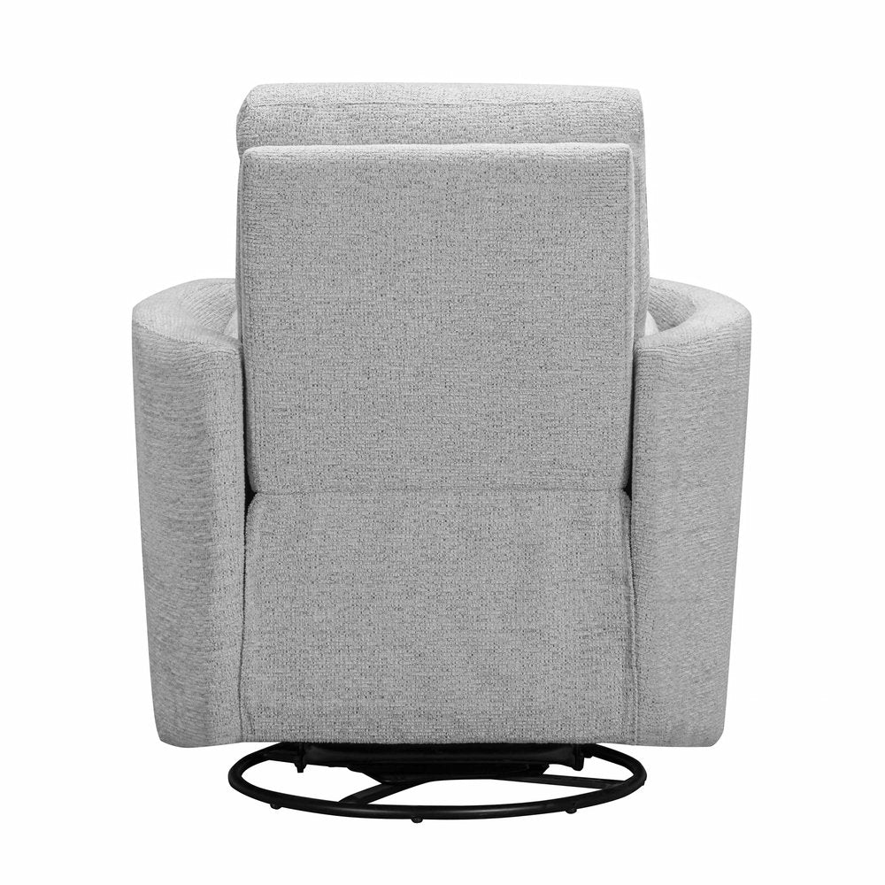 Parker House - Turner - Vincent Fog Manual Swivel Glider Recliner - Vincent Fog - MTUR-812GS-VNCF view 13