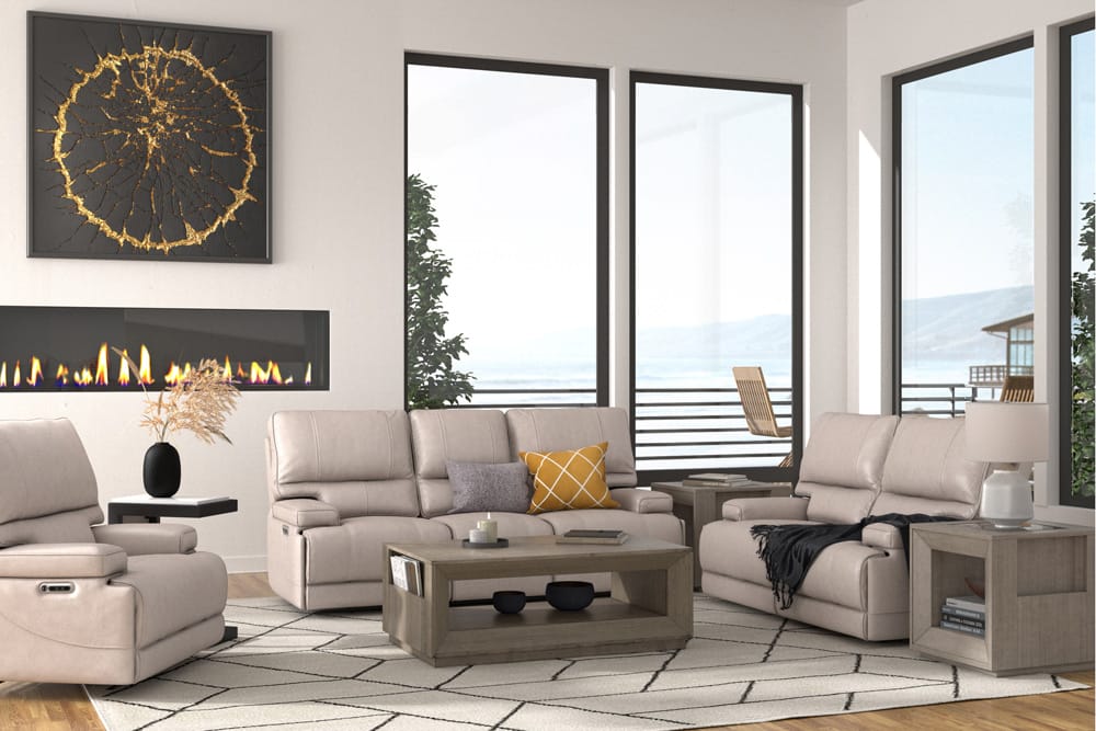 Parker House - Whitman - Verona Linen - Powered By Freemotion Power Reclining Sofa Loveseat and Recliner - MWHI-321PH-P25-VLI view 7