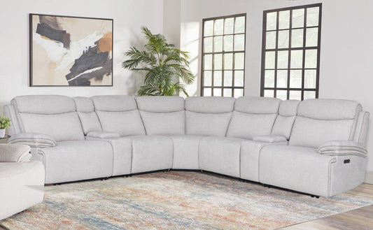 Parker Living - Alpine - Airy Snow 7pc Package (811LPHZ, 811RPHZ, 810PHZ, 840T, 850, 860T, 860T) - MALP-PACKT7(HZ)-AISN view 2