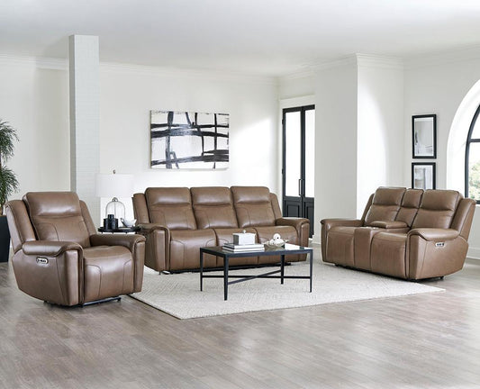 Parker House - Atlantis - Smooth Latte Power Reclining Zero Gravity Sofa, Loveseat and Recliner - MATL-321PHZ-SMLT veiw 2