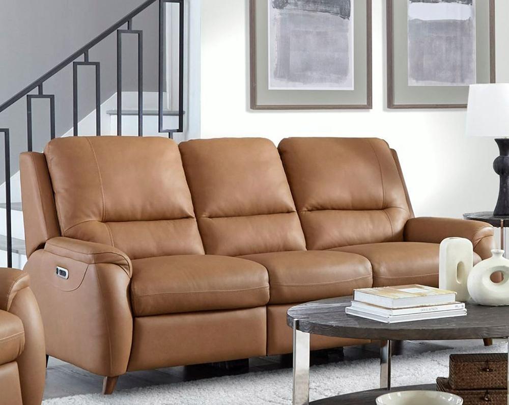 Parker House - Austin - Caramel Cream Power Sofa P2 - MAUS#832PH-CMCR veiw 10