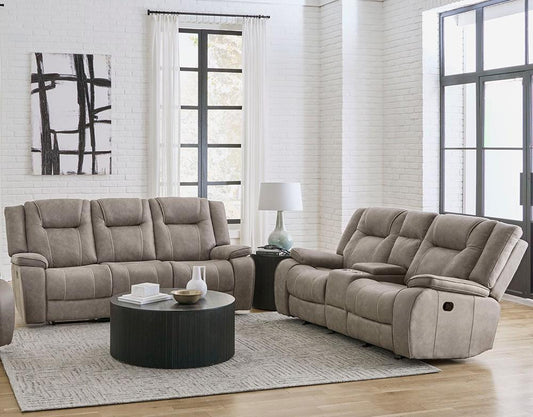 Parker House - Blake - Desert Taupe Manual Reclining Sofa and Loveseat - MBLA-32-DTAU veiw 2
