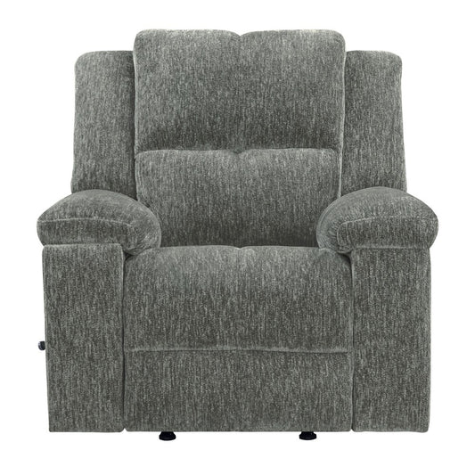 Parker Living - Bronco - Plush Charcoal Manual Rocker Recliner - MBRC-812R-PLCH view 2
