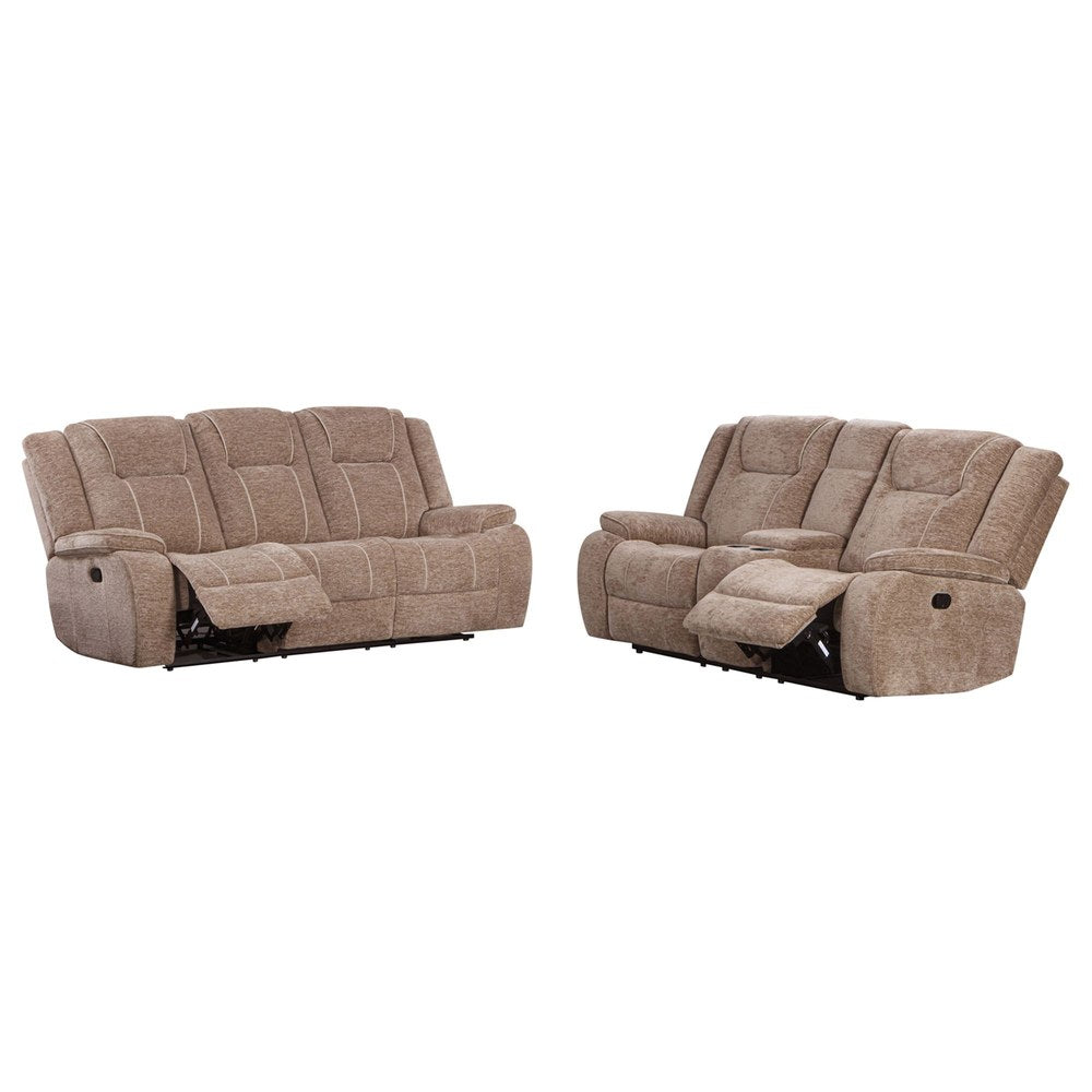 Parker Living - Bruno - Plush Tobacco Manual Console Loveseat - MBRU-822C-PLTB view 16
