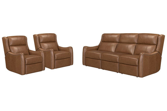 Parker Living - Channing - Renaissance Cinnamon Power Zero Gravity Sofa and 2 Recliners - MCHN-KIT-311P3Z-RECI view 2