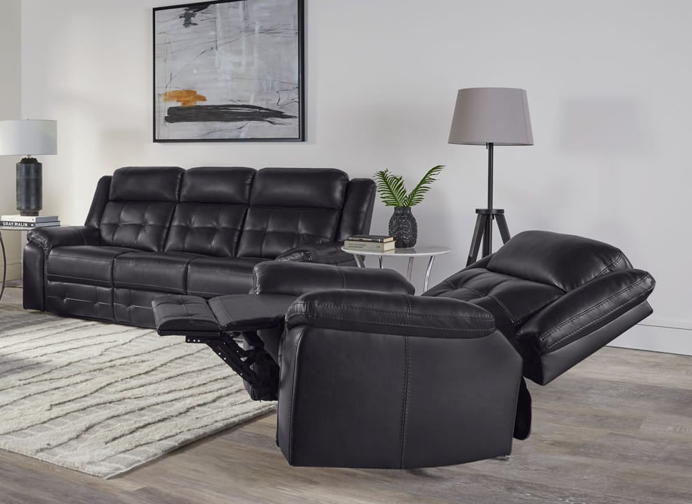 Parker Living - Clayton - Phantom Sofa and Recliner - MCLA-31-PHNT view 15