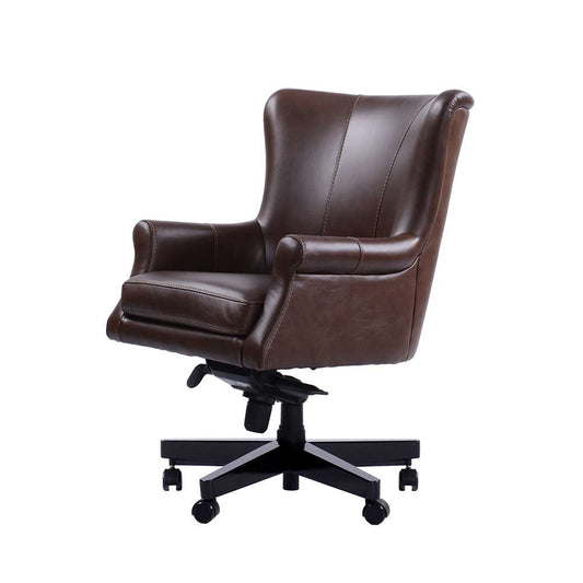 Parker House - Dc#129 Verona Brown - Leather Desk Chair - DC#129-VBR veiw 2