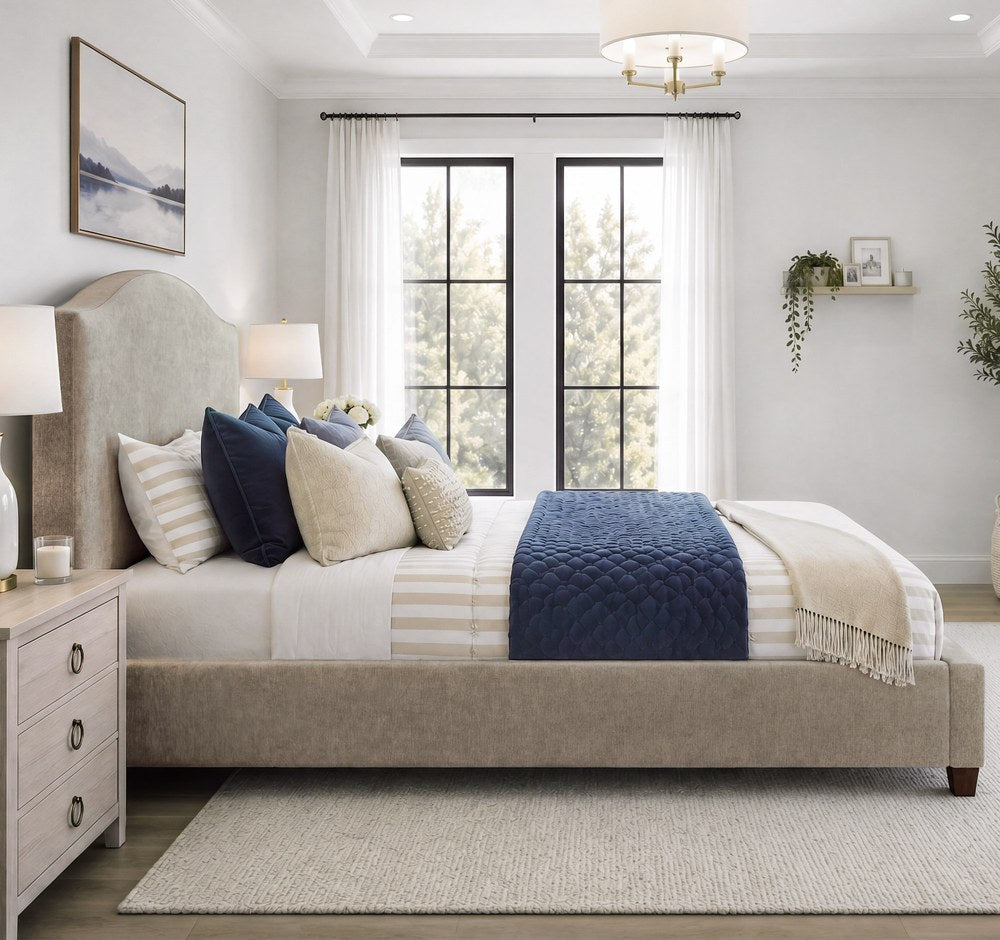 Parker Living - Gina - Rosemont Stone Queen Bed 5/0 - BGIN-KIT-Q2-RMST view 8