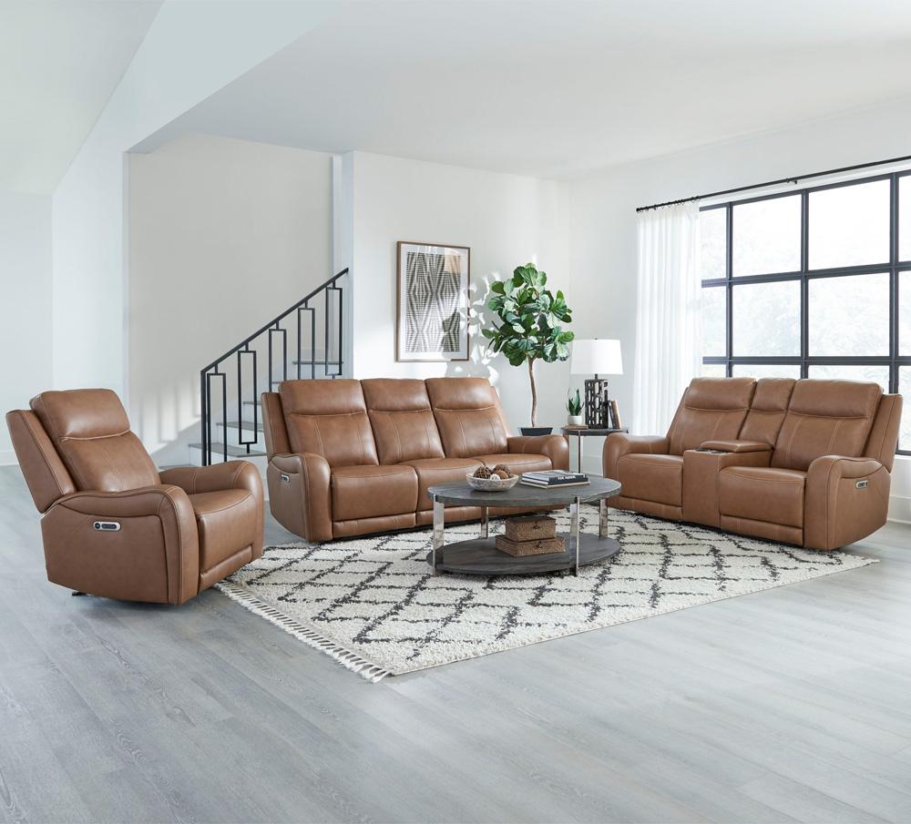 Parker Living - Haywood - Butternut Power Glider Recliner (Set of 2) - MHAY#812GPH-2-BTNT veiw 12