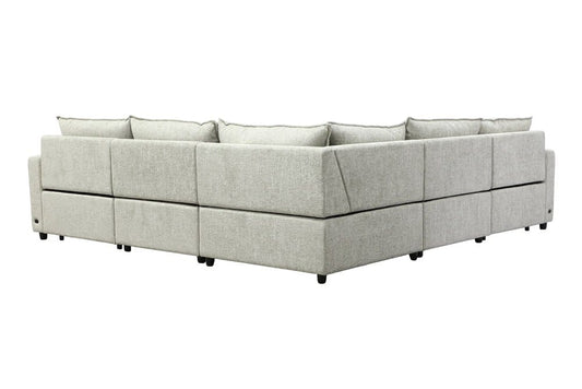 Parker Living - Jocelyn - Birchbrook Harbor 5 Piece Modular Power Reclining Sectional - MJOC-KIT-5A-P-BIHB view 2
