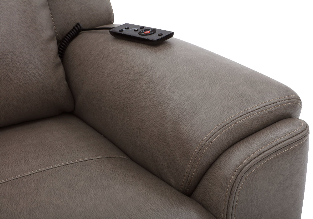 Parker Living - Momentum - Dark Granite 7 Piece Modular Power Reclining Sectional with Power Adjustable Headrests - MMTM-PACKT7(HZ)-HM-DKGN view 6