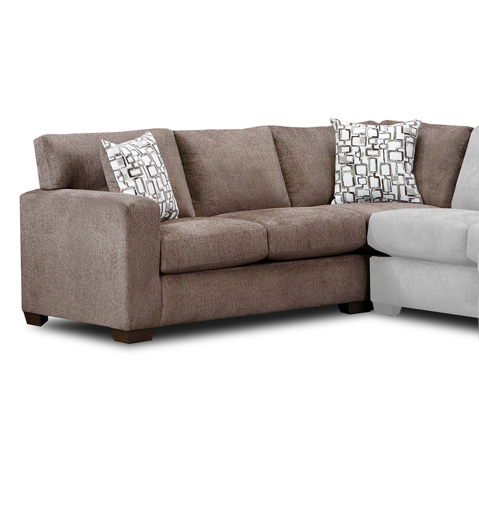 Peak Living - 106 Greenland Brown LSF Corner Sofa in Brown - 10610-2242 view 1