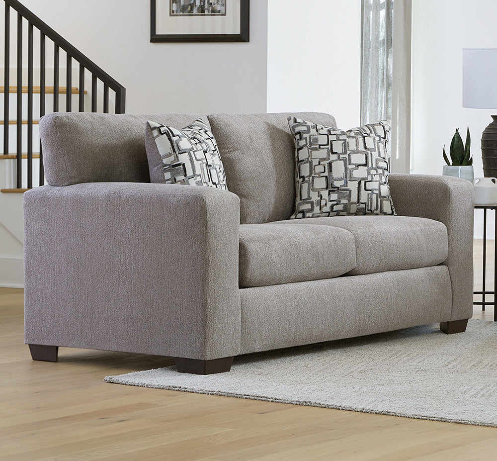 Peak Living - 106 Greenland Earth Loveseat in Grey - 10602-2241 view 1