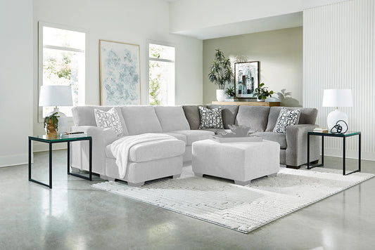 Peak Living - 106 Greenland Earth RSF Corner Sofa in Grey - 10640-2241 view 2