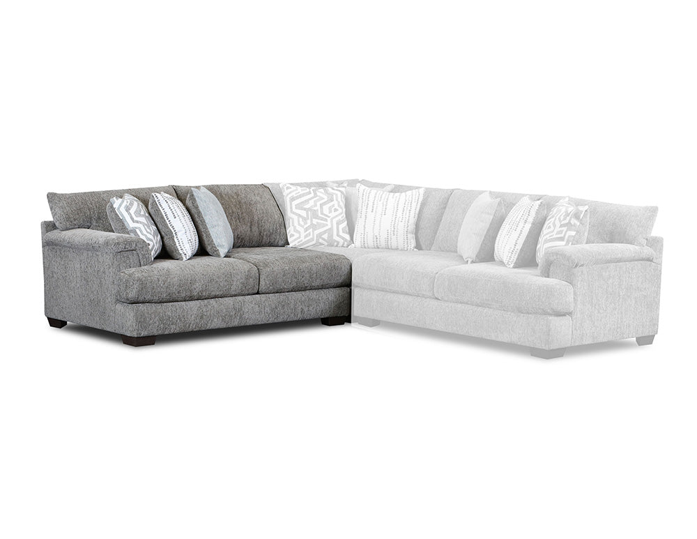 Peak Living - 2100 Sami Stone LSF 1-arm Sofa in Grey - 2110-5731 view 1