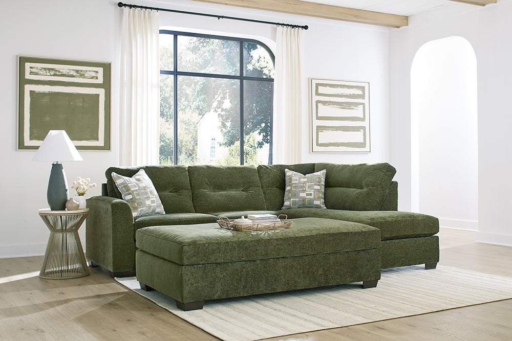 Peak Living - 230 Braves Olive RAF Chaise in Olive - 23013-5865 view 2