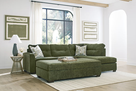 Peak Living - 230 Braves Olive RAF Chaise in Olive - 23013-5865 view 2