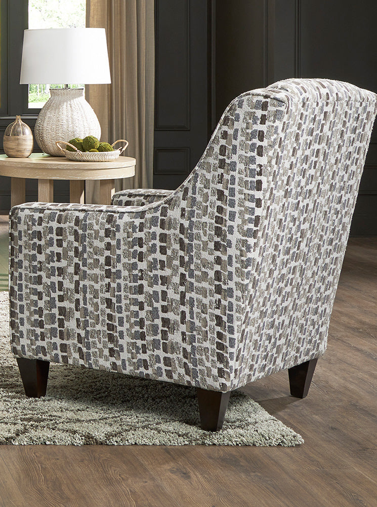Peak Living - 250 Savvy Mink Chair in Linen - 2010-3567 view 1