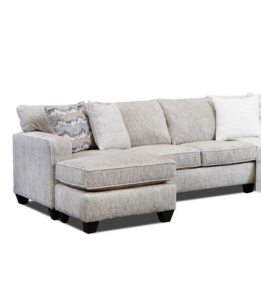 Peak Living - 450 Moose Lake Sand LSF 1-arm Sofa Chaise in Sand - 45020-3009 view 1