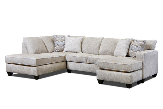 Peak Living - 450 Moose Lake Sand RSF Chaise in Sand - 45013-3009 view 2