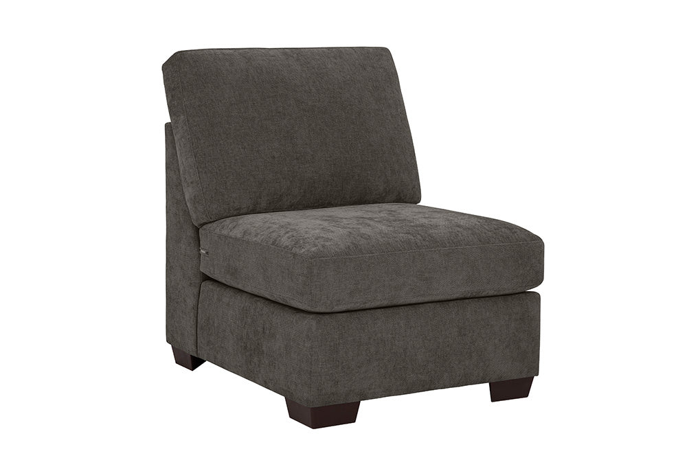 Peak Living - 730 Cardiff Mocha Armless in Brown - 73011-4705 view 1