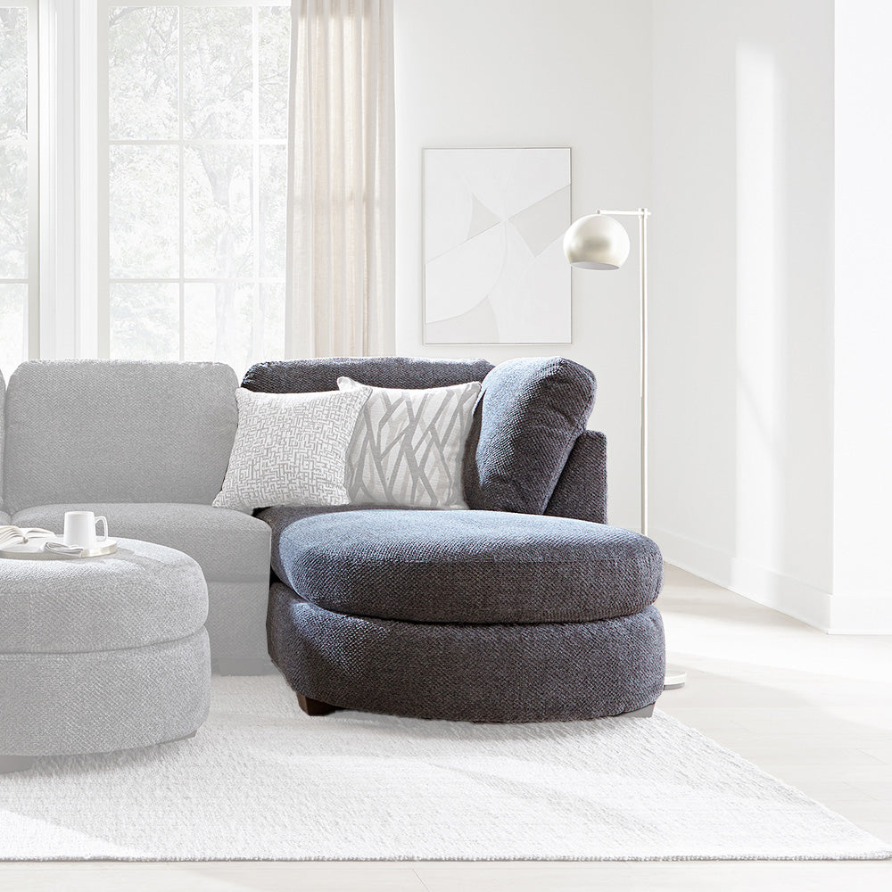 Peak Living - 920 Odin Galaxy RSF Chaise in Greige - 92013-5401 view 2