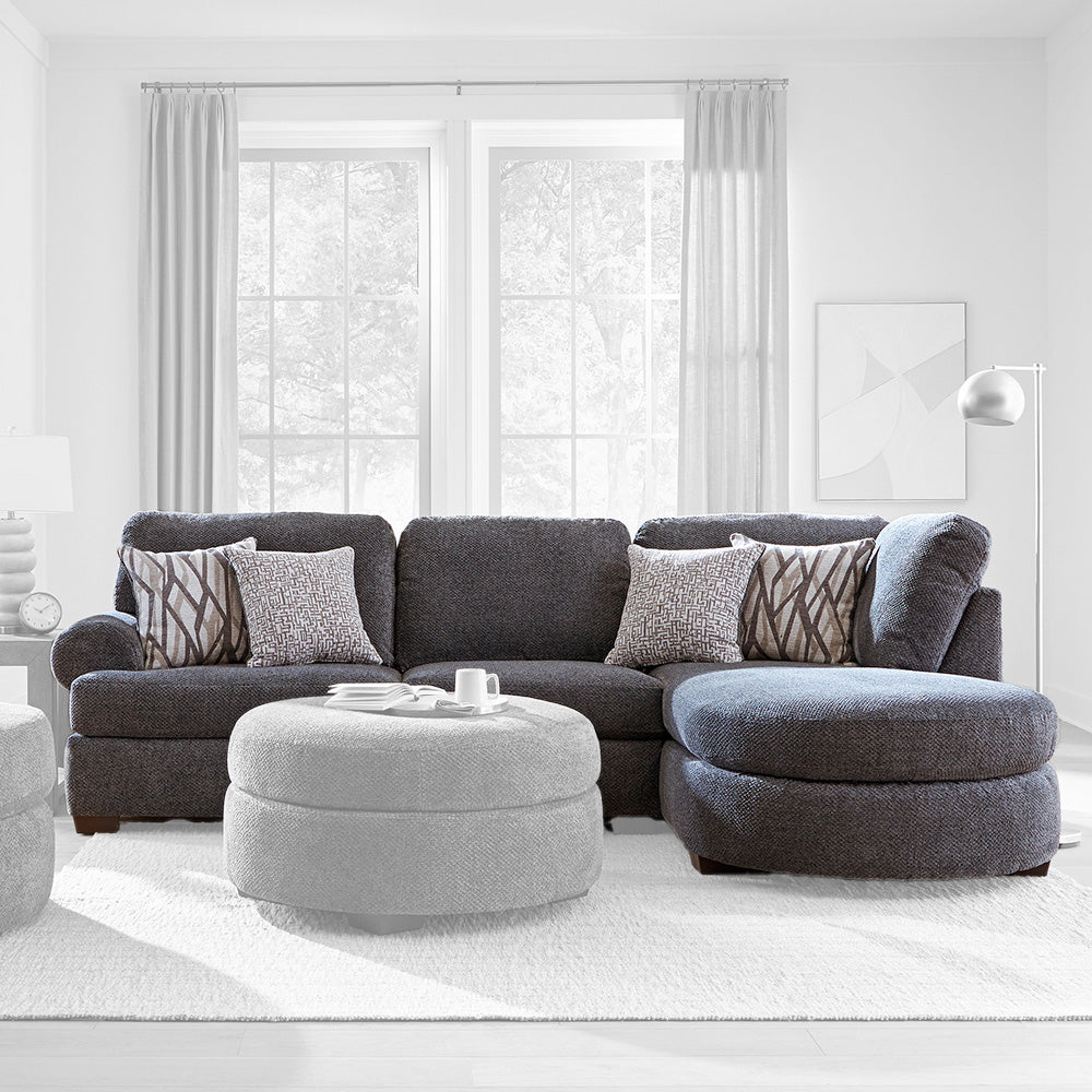 Peak Living - 920 Odin Galaxy Sectional in Greige - 92021-5401_92013-5401 view 2