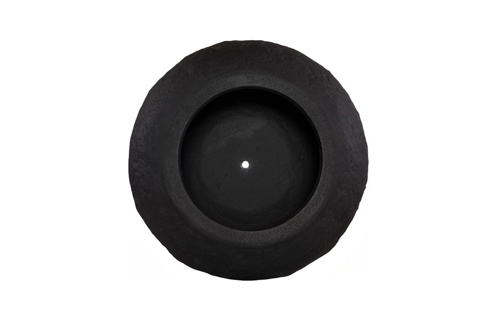 Phillips Collection - Aera Planter Wide, Black, Small - PH119654 view 2