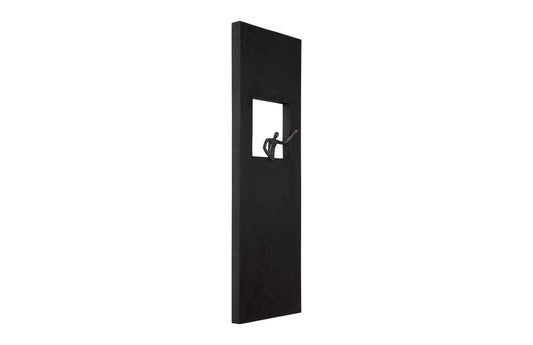 Phillips Collection - Atlas Wall Decor, Rectangle, Black - TH101657 view 2