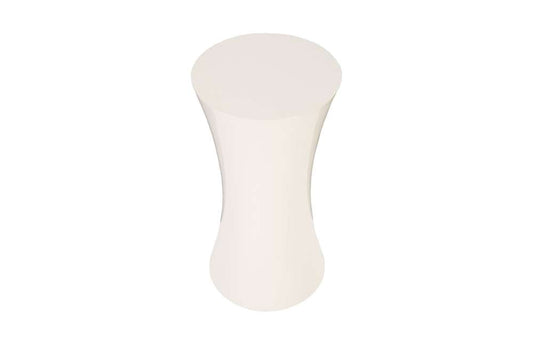 Phillips Collection - Ave Pedestal, Gel Coat White - PH80614 veiw 2