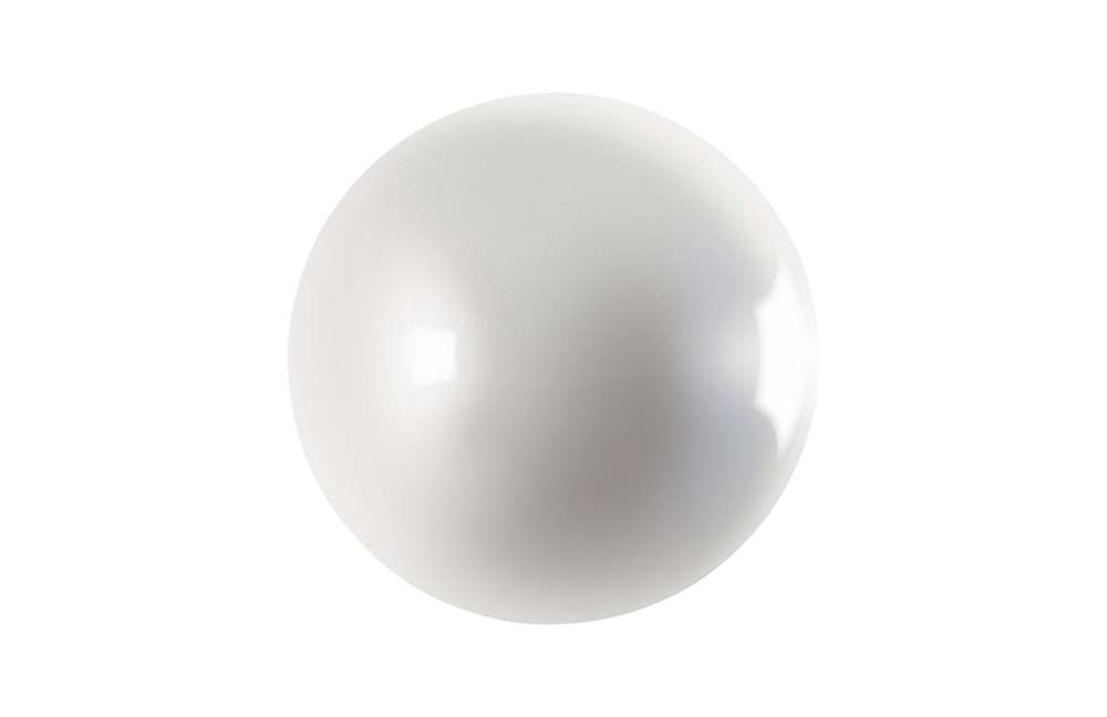 Phillips Collection - Ball on the Wall, Large, Pearl White - PH60526 veiw 1