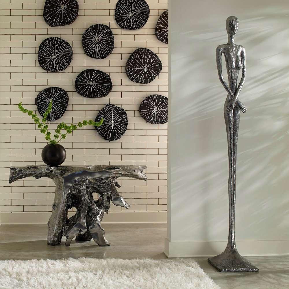 Phillips Collection - Brivo Freeform Console Table, Liquid Silver - PH95580 veiw 5