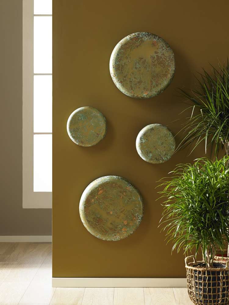 Phillips Collection - Button Wall Tile, Deep, Lichen Finish, SM - CH80696 veiw 6