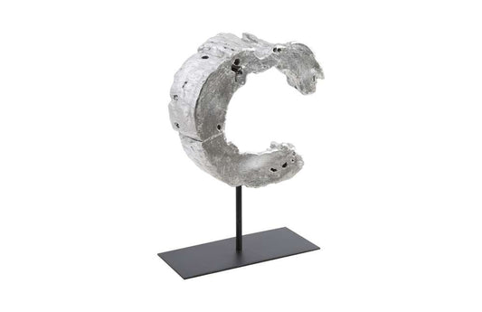 Phillips Collection - Cast Eroded Wood Circle on Stand - PH102832 veiw 2