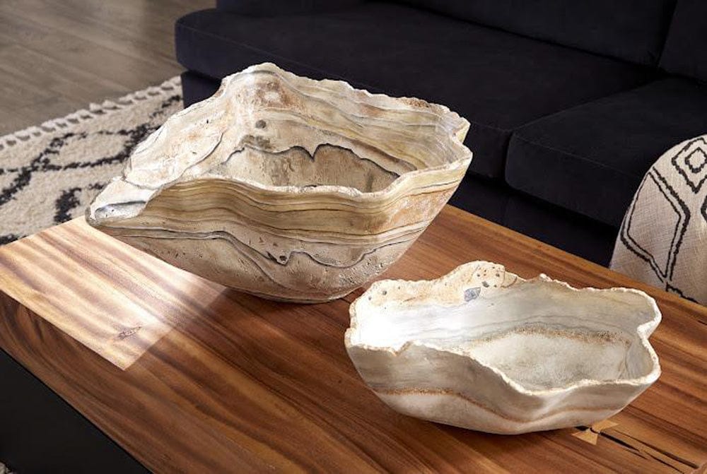 Phillips Collection - Cast Onyx Bowl, Faux Finish, Large - PH103723 view 6