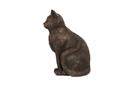 Phillips Collection - Cat Sitting Sculpture, Bronze - PH119103 view 2