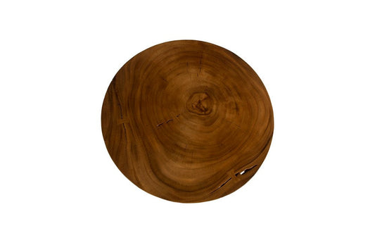 Phillips Collection - Chuleta Bar Table on Black Metal Base, Chamcha Wood, Natural - TH97700 view 2