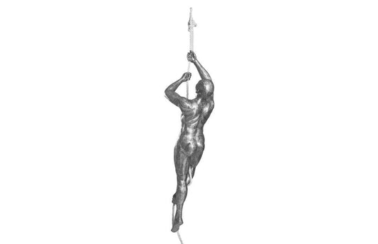 Phillips Collection - Climbing Sculpture w/Rope, Black/Silver, Aluminum - ID100690 veiw 2