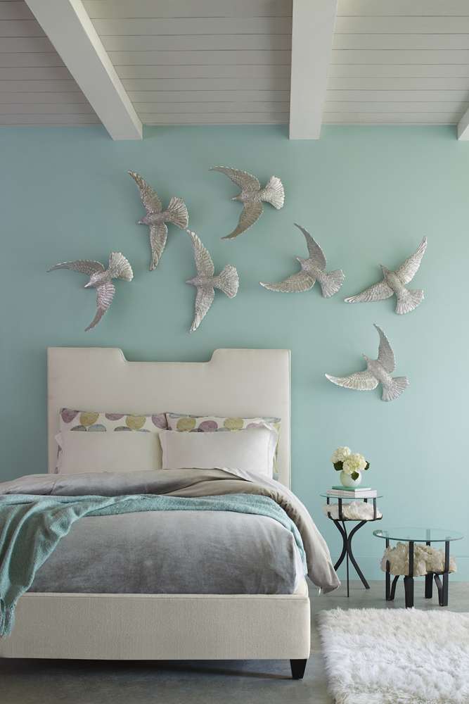 Phillips Collection - Dove Wall Art, Silver Leaf - PH97481 veiw 5