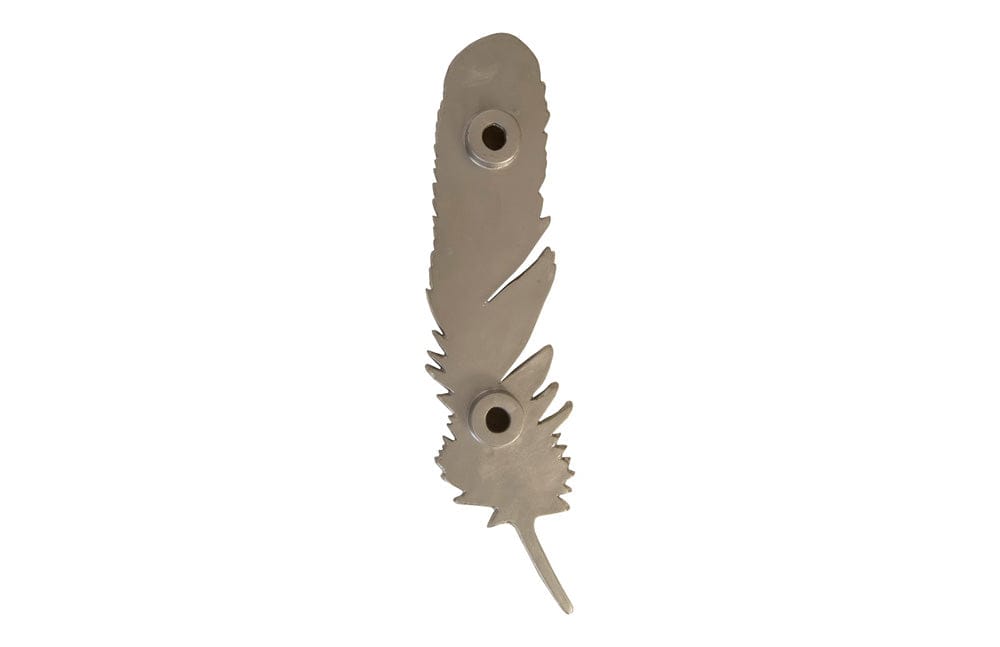 Phillips Collection - Feathers Wall Art, Large, Silver Leaf (Set of 2) - PH96270 view 3