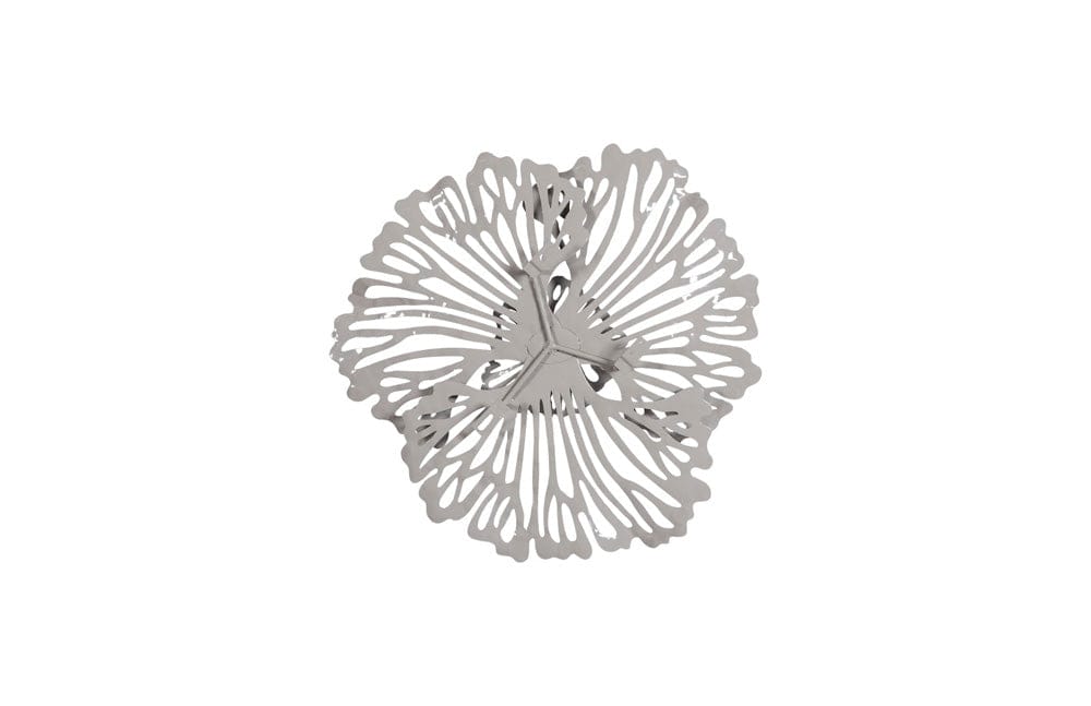 Phillips Collection - Flower Wall Art, Extra Small, Gray, Metal - TH109691 view 4