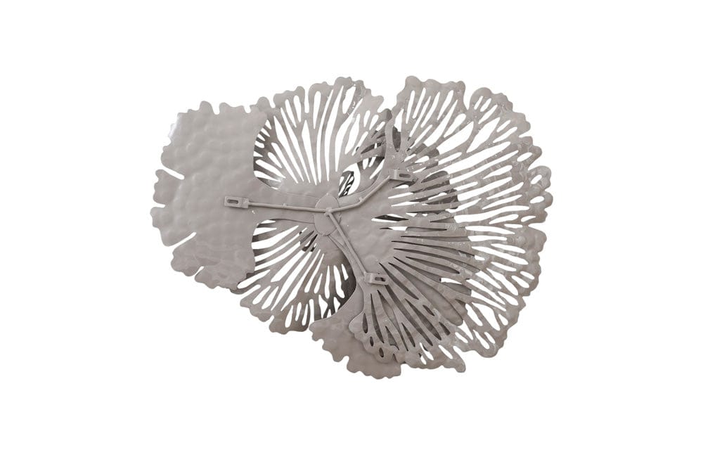 Phillips Collection - Flower Wall Art, Small, Gray, Metal - TH107119 view 4